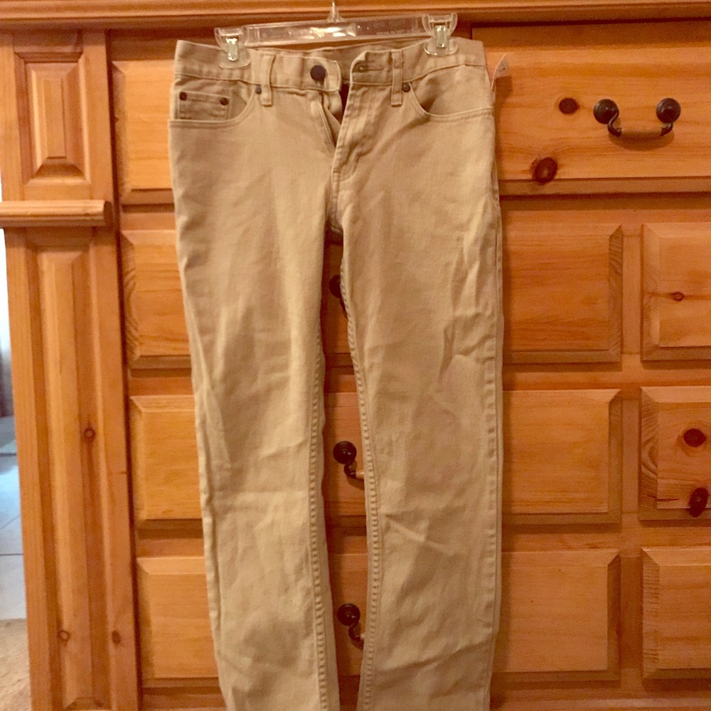 Kaki jeans